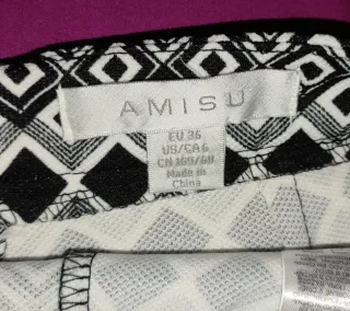 Falda pantalón geométrica