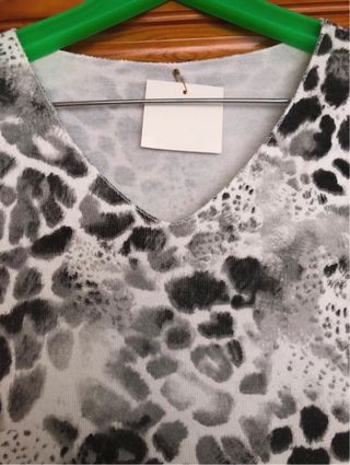Jersey fino estampado animal print XL