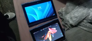 2 Portátiles HP táctil Azul se convierte en tablet