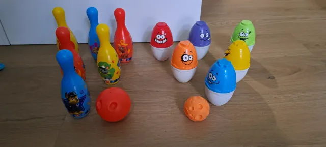 Juego Bolos Infantiles con Pelotas