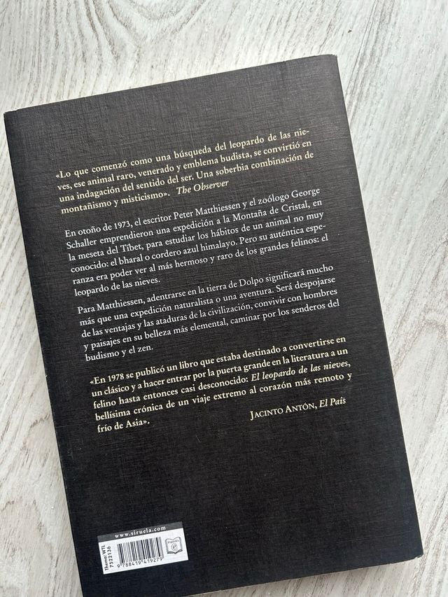 El leopardo de las nieves