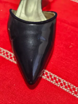 Zapatos de fiesta azules con brillos