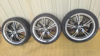 Llantas de aleación con neumáticos son 3