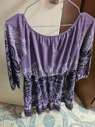 2 Blusas Yessica Talla M Estampado Paisley