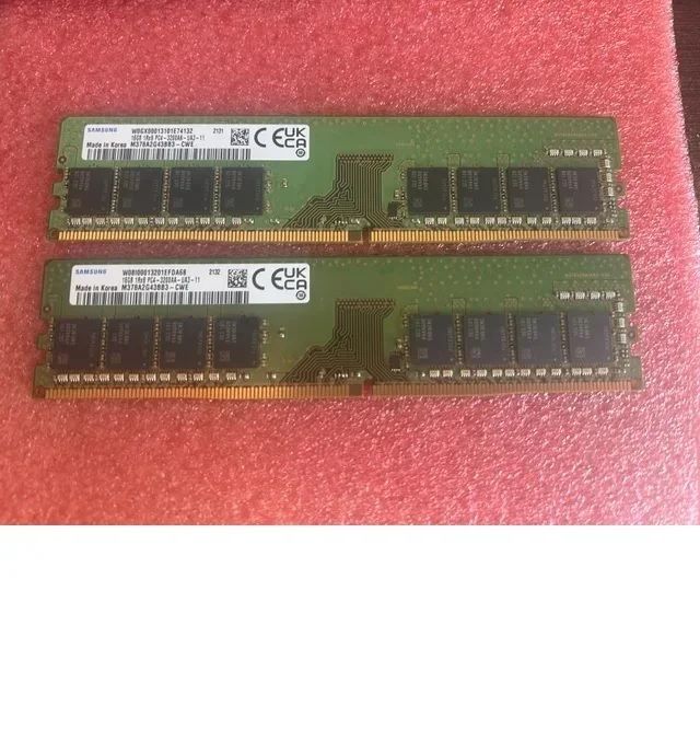 2x 16GB DDR4 Samsung 3200MHz RAM