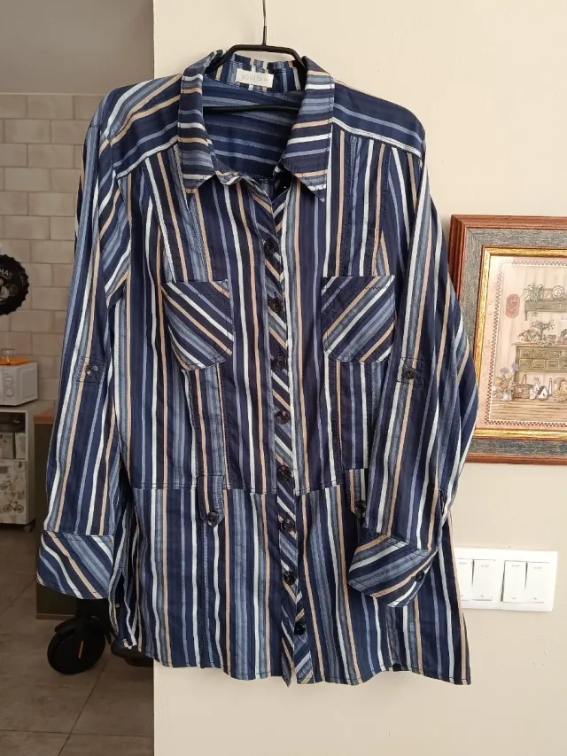 Blusa Bonix Rayas Talla XXL