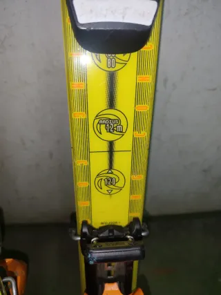 Botas y esquís niño Talla 35