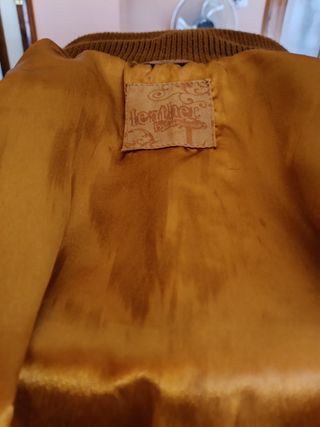 Cazadora de piel mujer