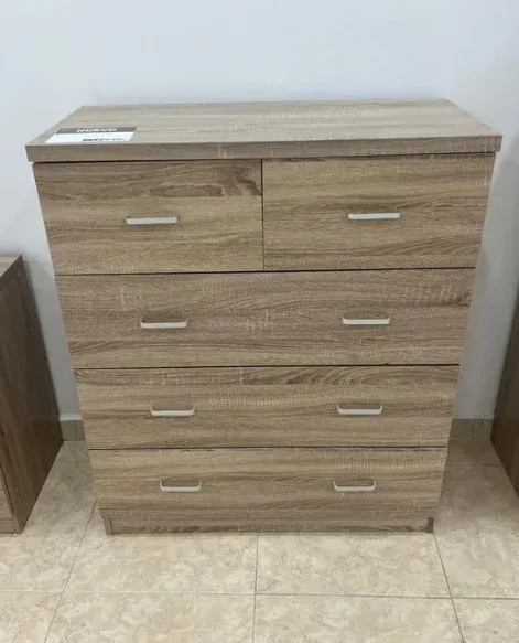 CÓMODA DE 5 CAJONES SONOMA
