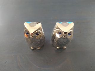 Sale e Pepe Gufetti Argento e Blu