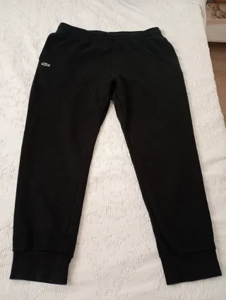 Pantalón chándal Lacoste negro