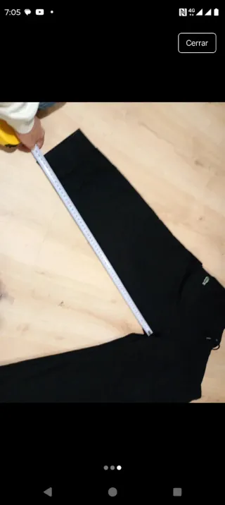 Pantalón chándal Lacoste negro