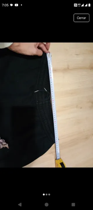 Pantalón chándal Lacoste negro