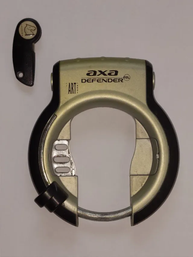 Candado Bicicleta Axa Defender ART, bloqueo rueda