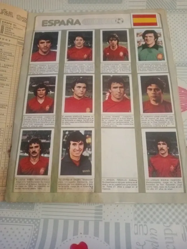 Álbum Cromos España 82 Mundial Fútbol