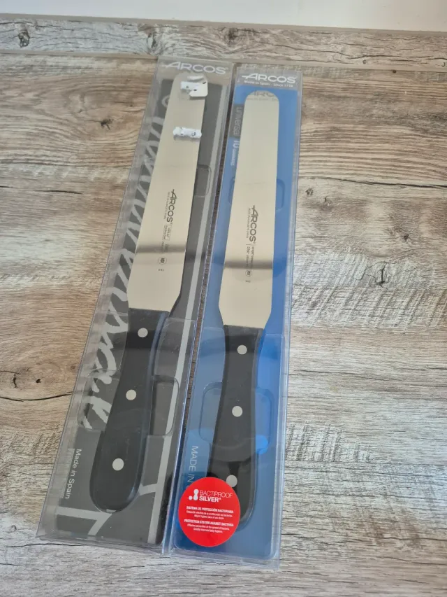 2 Espátulas Pasteleras Arcos