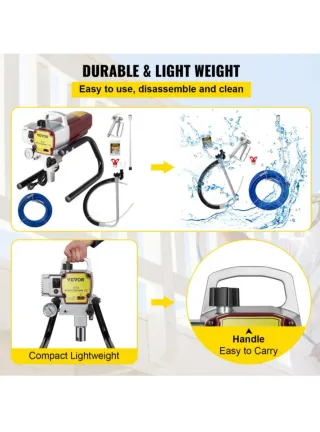 Pulverizador Pintura VEVOR 450 w1800