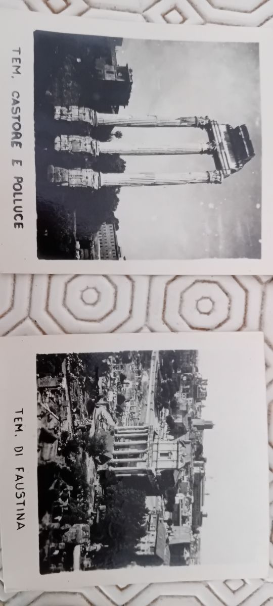 Cartoline Roma e Inghilterra anni '50