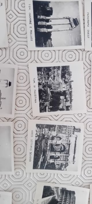 Cartoline Roma e Inghilterra anni '50