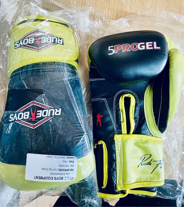 Guantes Boxeo Rude Boys RB 5PROGEL 14oz