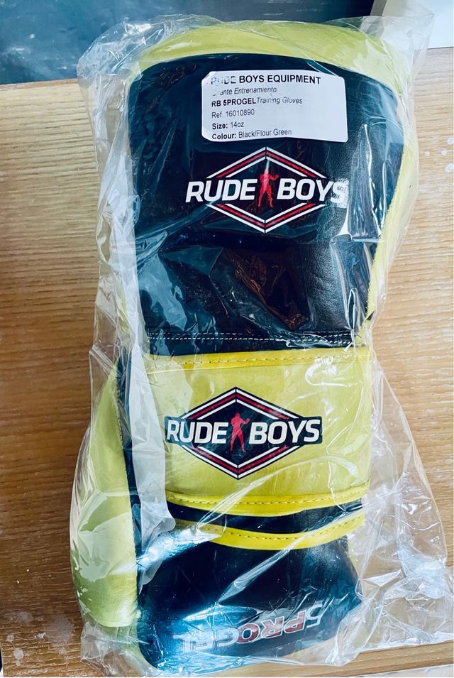 Guantes Boxeo Rude Boys RB 5PROGEL 14oz