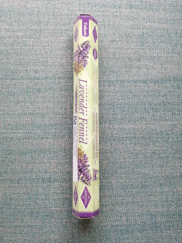 Incienso Tulasi Lavender Fennel