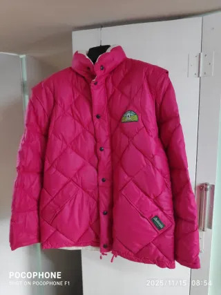 Giacca trapuntata vintage Dolomite rosa