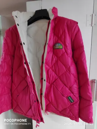 Giacca trapuntata vintage Dolomite rosa