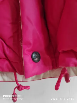 Giacca trapuntata vintage Dolomite rosa