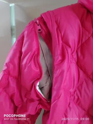 Giacca trapuntata vintage Dolomite rosa