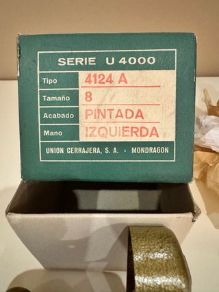 Cerradura exterior UCEM