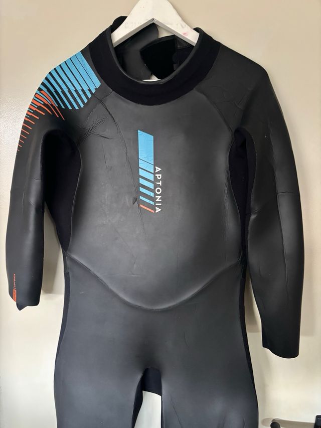 Traje Neopreno Triatlón Aptonia 4mm Hombre Talla L
