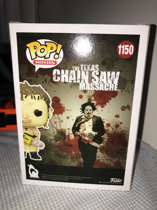 Funko Pop Leatherface 1150 Texas Chainsaw Massacre