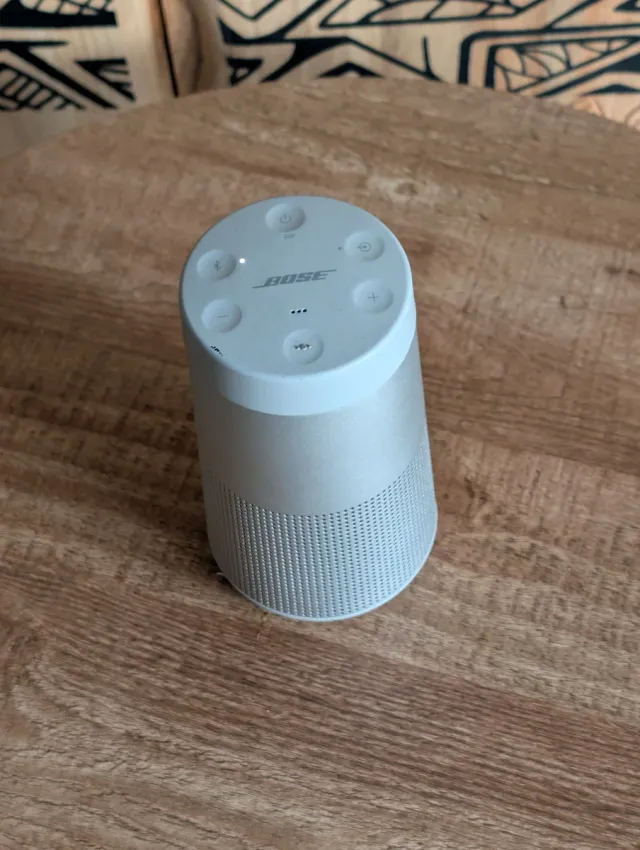 Altavoz Bose gris/plateado