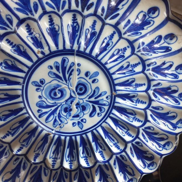 3 Pratos de cerâmica