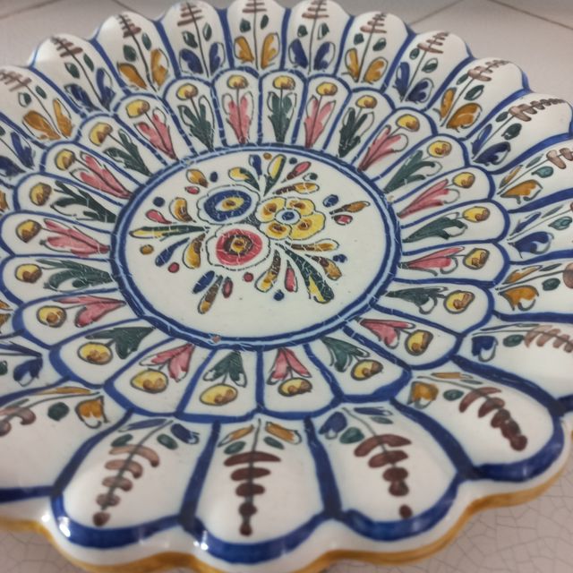 3 Pratos de cerâmica