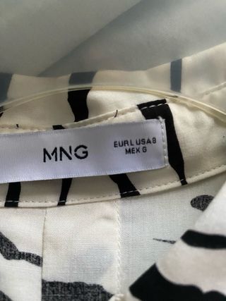 Camisa / blusa Mango Estampada Animal Print