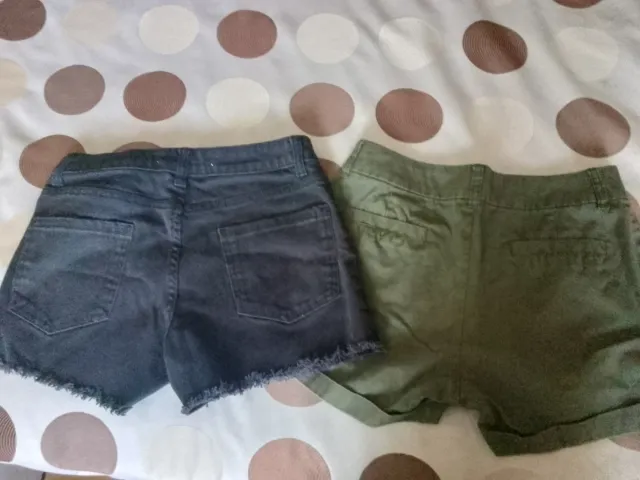 Lote 2 pantalones cortos chica Talla 36
