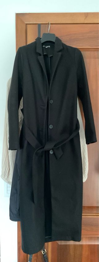 Cappotto lungo nero Dixie taglia S