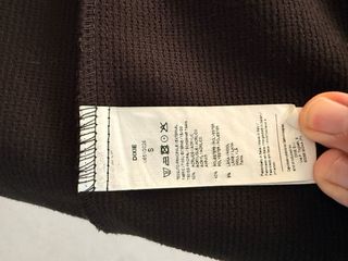 Cappotto lungo nero Dixie taglia S