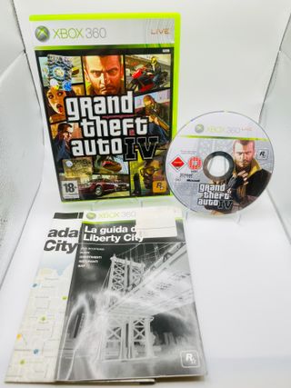 GTA IV – Xbox 360 Completo di Mappa PAL ITA