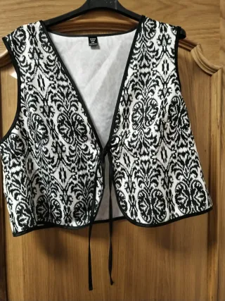 Chaleco estampado talla 44-46
