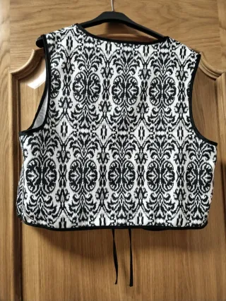 Chaleco estampado talla 44-46