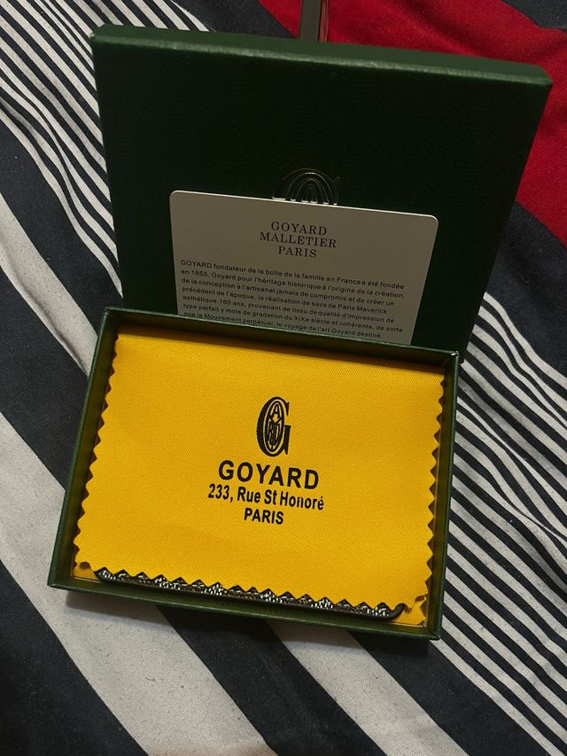 Tarjetero Goyard Saint Sulpice | Negro y Beige | 4