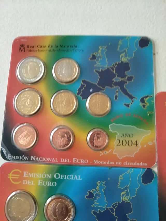 Lote Euros España 2000-2004