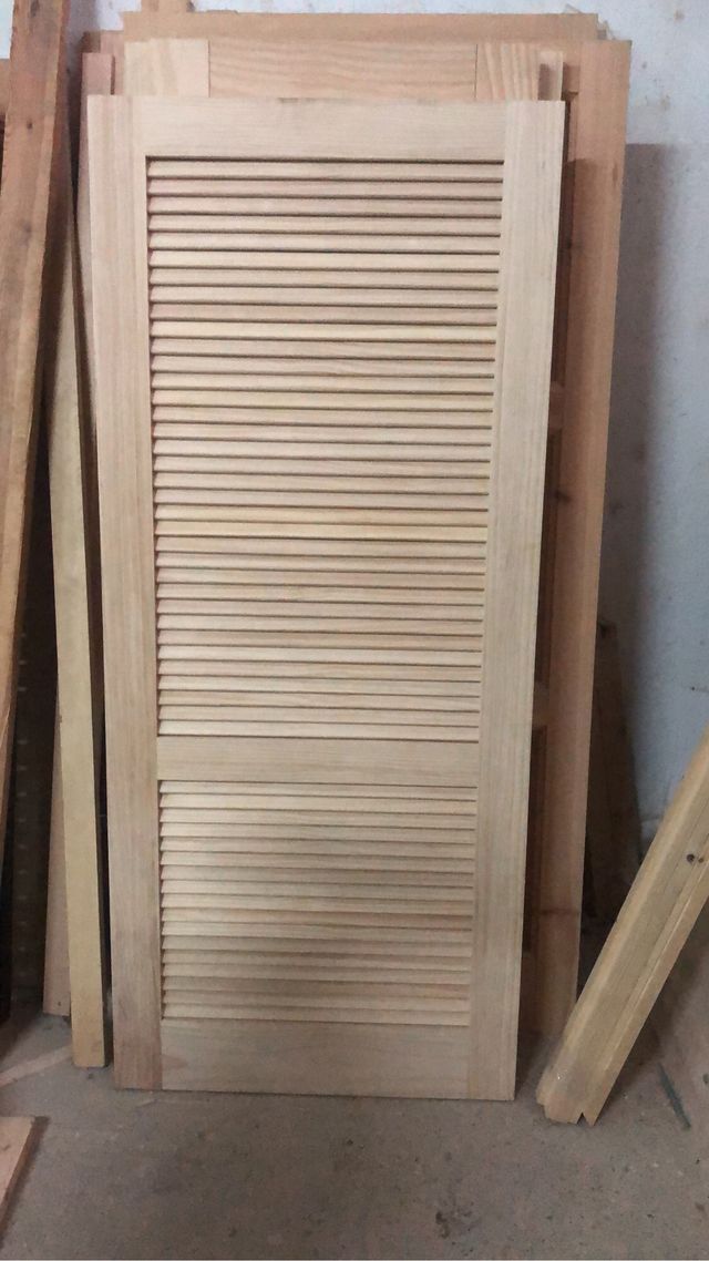 Puerta Mallorquina Madera