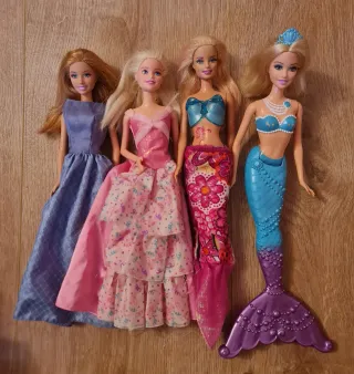 Lote 4 barbies