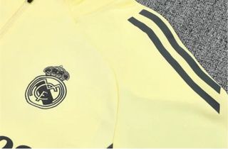 Chándal Real Madrid Adidas Gris/Amarillo