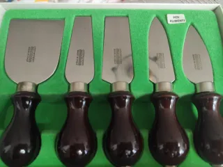Set 5 Coltelli Formaggio Montana Made in Italy