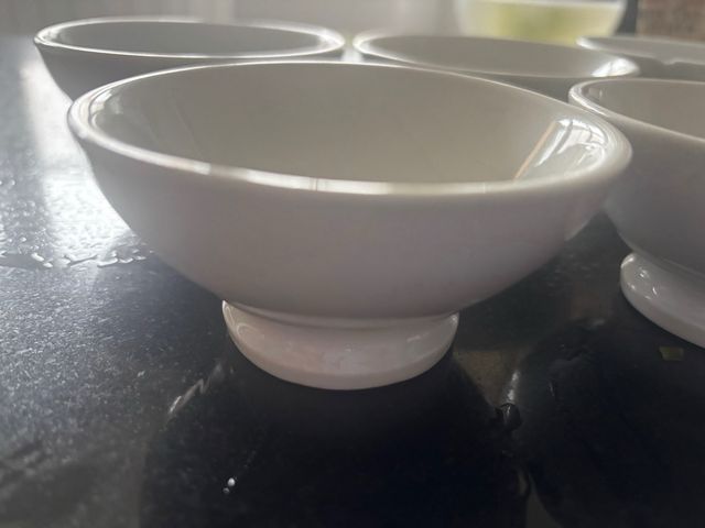 6 Copas Albariño Porcelana Blanca